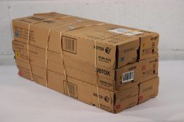 Six as new Xerox Toners to include 3x Magenta Toners for Xerox Versant 80 180 presses (006R01640), 2