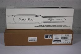 A boxed as new L'oreal Steam Pod 3.0 Professional Hair Straightener, UK Plug.