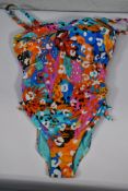 An as new Prima Donna Swim Caribre Funky Vibe all-in-one swimwear (Size UK 34).