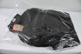 A men's as new Patagonia R4 Yulex Front-zip Hooded Full Suit in Black, Size LS (EAN 192964719149).