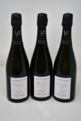Three bottles of Varnier-Fanniere, Esprit de Craie Extra Brut Champagne (750ml) (Over 18s only).