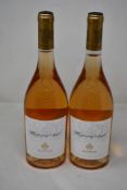 Eight bottles of Whispering Angel rosé wine (750ml) (Over 18s only).