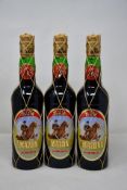 Three bottles of Ron Dulce Amazona Rum (700ml) (Over 18s only).