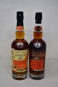 Plantation Stiggins Fancy Smoky Formula Rum (700ml) and Plantation Overproof Artisanal Rum (700ml) (