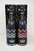 Two bottles of Ferrari Trento DOC Missoni Limited Edition (750ml) (Over 18s only).