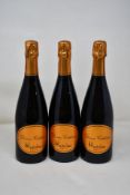 Three bottles of Fattoria di Montechiari Donna Catherine Brut (750ml) (Over 18s only).