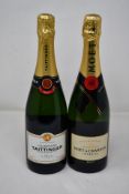 Moet&Chandon Imperial Brut Champagne (750ml) and Taittinger Reserve Brut Champagne (750ml) (Over 18s