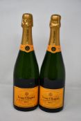 Four bottles of Veuve Clicquot Brut Champagne (750ml) (Over 18s only).