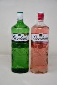 Gordon's London Dry Gin (1ltr) and Gordon's Premium Pink Gin (1ltr) (Over 18s only).