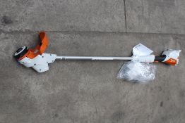 An as new unboxed Stihl FSA grass trimmer (Batteries and charger not include).