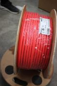 A Prysmian FP200H15 x 2Red C FP200 gold red 2 core + Earth Fire resistant cable 1.5mm 100m reel