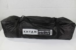 A Khyam Airtek 8 Pro Canopy.