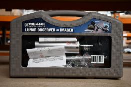 A boxed Meade lunar observer and imager (Viewing advised)