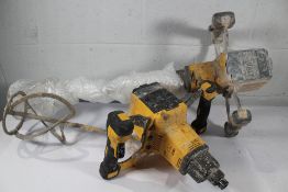 Two pre-owned DeWalt DCD240 Paddle Mixers.