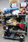 A large quantity of mainly pre-owned clothing and related items.