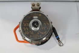 A pre-owned Latchways Sealed Self Retracting Lanyards - 25m Sealed Cable SRL 62827-00LE.