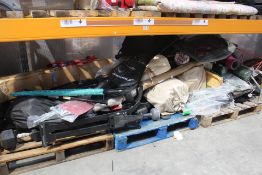 A large quantity of miscellaneous sports and leisure related items to include tents (May be incomple