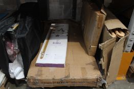 Five items of infant/baby accessories to include a Stokke Sleepi Bed Mattress and a Snuz Decorative