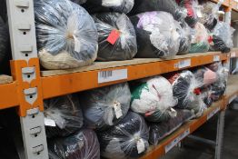 Twenty three bags of pre-owned clothing and related items.