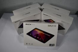 Five Dragon Touch Max 10 tablets.