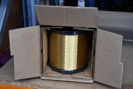A Reel of Breda BercoCut Pro 900 Brass Wire.