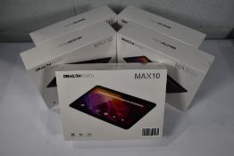 Five Dragon Touch Max 10 tablets.