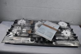 A Bosch PCR9A5B90 Integrated Gas Hob (Viewing recommended, item has some minor damage and may be inc