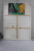 Two as new Arteza Stretched Artist Canvas (Classic, 76.2 x 101.6cm).
