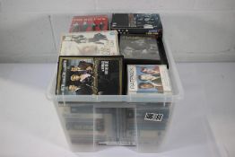 Approximately one hundred and eighty items of Ratpack CD's and DVD's.