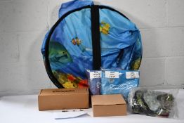 A boxed as new Snoezle Electric Powered Moorings Medquip audio-visual light show (Recommended for pe