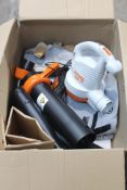A Stihl SHE 71 leaf blower, unpacked, not in original box (Possibly pre-owned, no sign of usage, vie