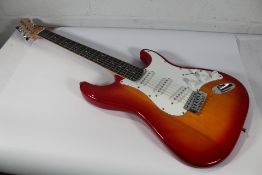 A pre-owned Chord Electric Guitar.
