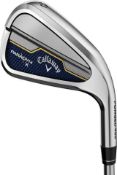 An as new Callaway Paradym X 7 Iron - Tungsten RH (Some minor scratches to shaft, stock photo).