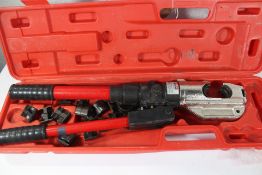 A pre-owned SWA Hand Hydraulic Hexagon Crimp Tool 10mm² to 400mm² (HH10400H).