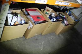 A large quantity of miscellaneous items to include crafts, household items and toiletries (6 boxes).