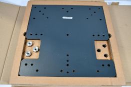 A Hexagon Universal Kinematic fixture base and fittings.