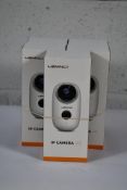 Five boxed as new Lemnoi IP cameras A3 wireless, night vision, motion sensor, indoor/outdoor usage,