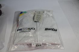 A Santini Mapel UCI 30th Anniversary full zip cycling jersey (Size M).