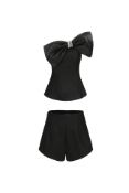A women's as new Nana Jaqueline Janie Set - Black (S, stock photo).