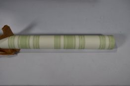 Two Rolls of Farrow and Ball Tented Stripe ST 1361, 0.53m x 10m per Roll.