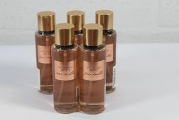 Five Victoria's Secret Bare Vanilla fragrance mist (5 x 250ml) (One with slight dent to lid).