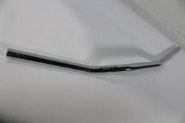 A Biltwell Motorcycle Motorbike Tracker 7/8 Inch O.D. Handlebar 1.75 Inch Chrome.