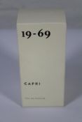 A bottle 19 - 69 Capri eau de parfum (100ml).