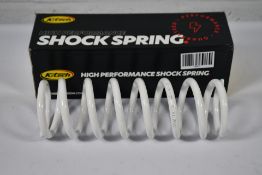 An as new boxed K-Tech high performance RCU Spring 39N 2601g WP 50mm White Ral 9016.