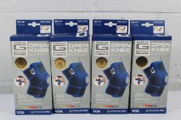 Four as new Neo G Open Knee Support Model 885 Universal Size.