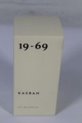 A bottle 19 - 69 Kasbah eau de parfum (100ml).
