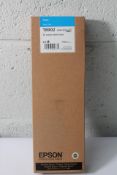 An Epson T8902 Cyan Ultra Chrome GS3 ink cartridge for SC-S40600/60600/80600 700ml.
