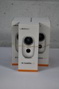 Five boxed as new Lemnoi IP cameras A3 wireless, night vision, motion sensor, indoor/outdoor usage,