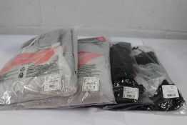 Two Formula 1 Essentials logo overhead hoodies grey with large red logo (Size 1 x 44/46, 1 x 48/50),