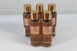 Five Victoria's Secret Bare Vanilla fragrance mist (5 x 250ml).